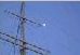 Photo des Monats, Mond am 29. Mai 2004 über dem Hamburger Hafen
