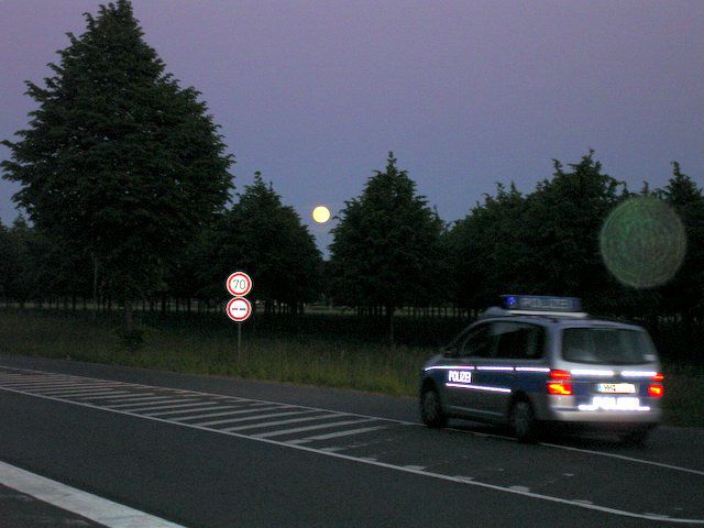 Mondnacht, 10. Juni 2006, 22:10h, Photo: Friedhelm Peper