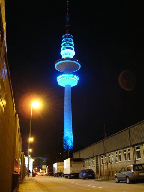 Fernsehturm in Hamburg; 10.03.2007; Foto: Friedhelm Peper
